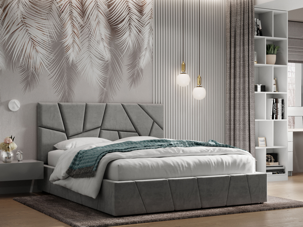 Ліжко в спальню кімнату: як вибрати дизайн та розмір